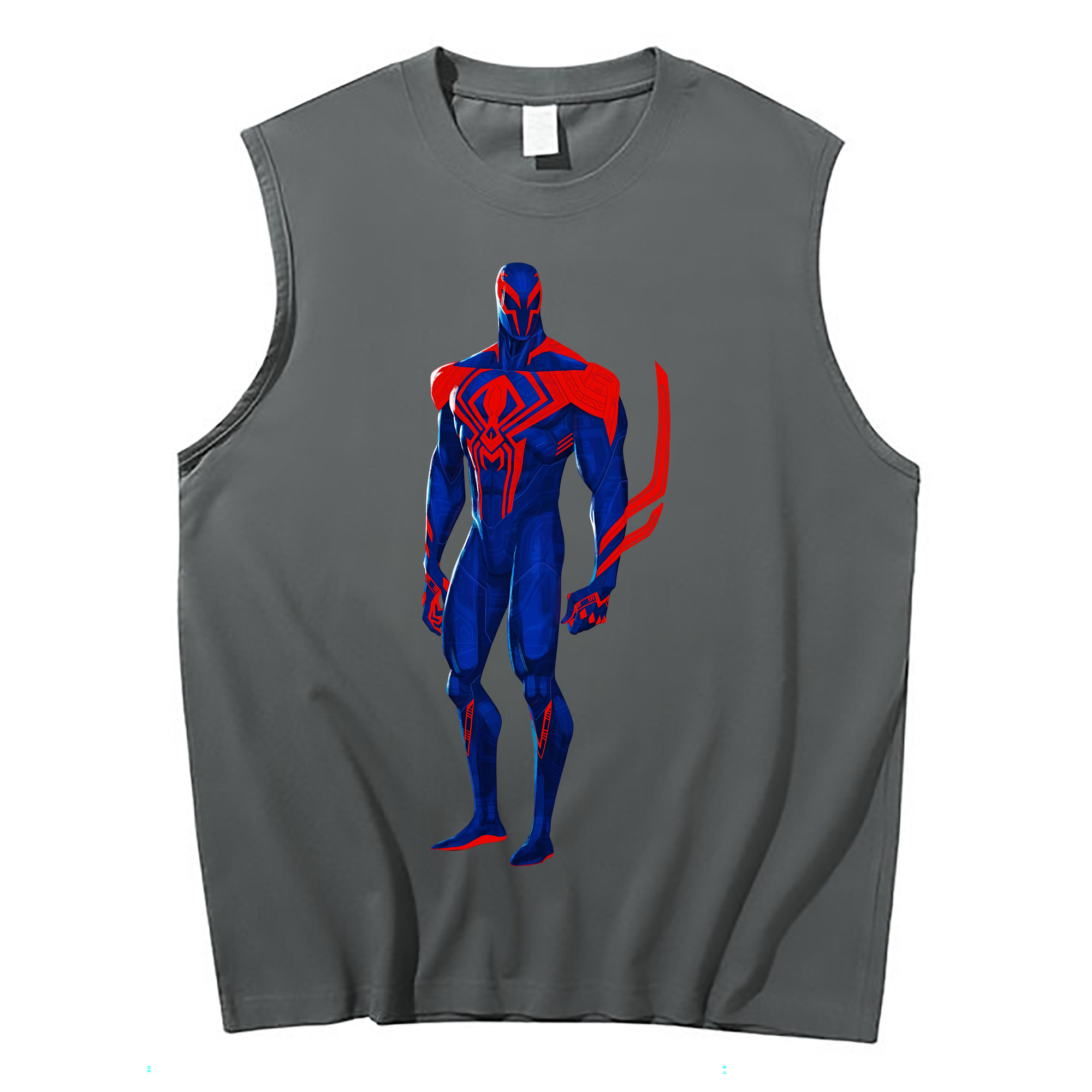 （画像用） Spider Man スパイダーマン コットン100％タンクトップ（フロントプリント）